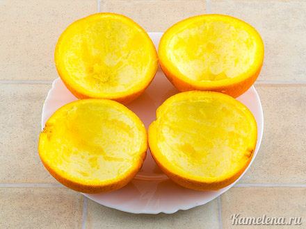 Куриная закуска в апельсинах — 2 шаг