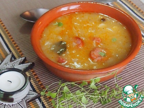 Старочешский суп с капустой