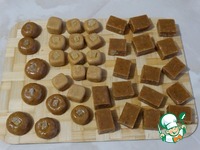 Орехово-имбирные конфеты из красной чечевицы
