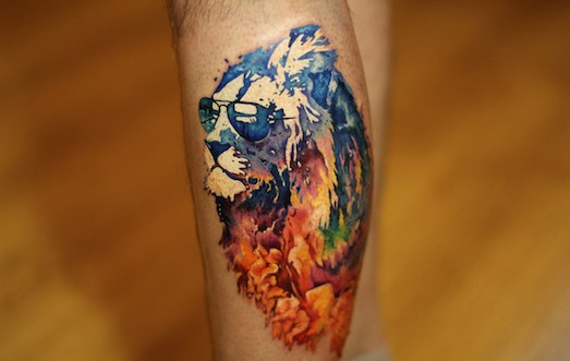 Что означает татуировка в виде льва?