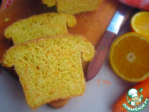 Морковный хлеб с апельсиновой цедрой
