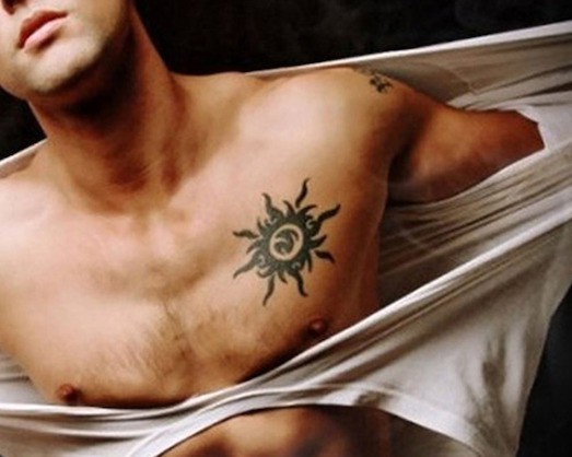 Значение татуировки солнце на теле человека