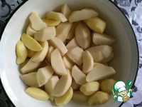 Тушеный картофель с грибами
