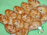 Румяные пирожки с персиком и с лаймом