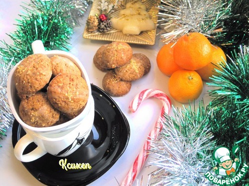 Рождественское печенье "Орех и Перец"