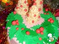Торт "Рождественский венок"