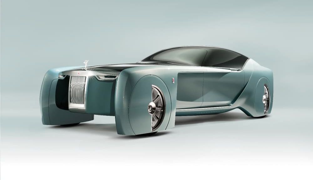 Компания Rolls-Royce представила концепт роскошного автомобиля из будущего