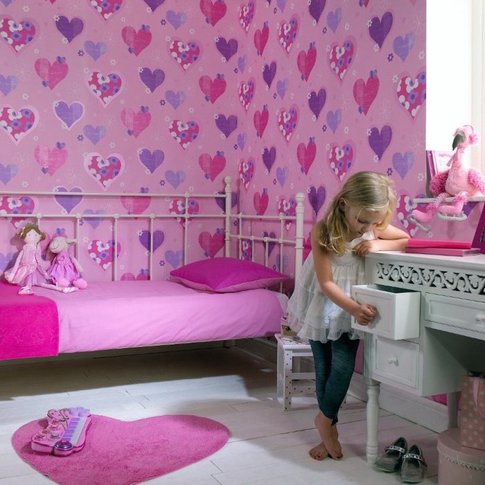 Цветовая палитра комнаты девочки-подростка