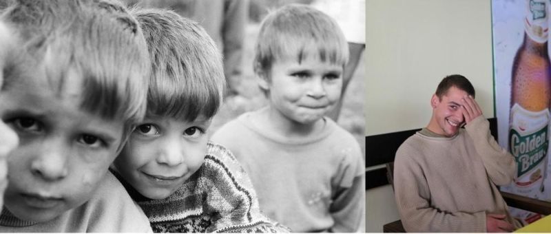 Румынские сироты 20 лет спустя после встречи с фотографом