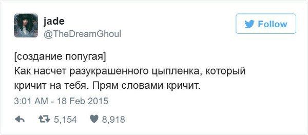 Если бы происхождением видов занимался всевышний