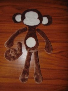 Мягкая игрушка обезьянка своими руками