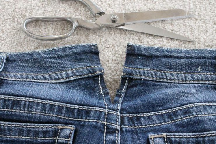 Как увеличить джинсы (брюки) в талии и бедрах?