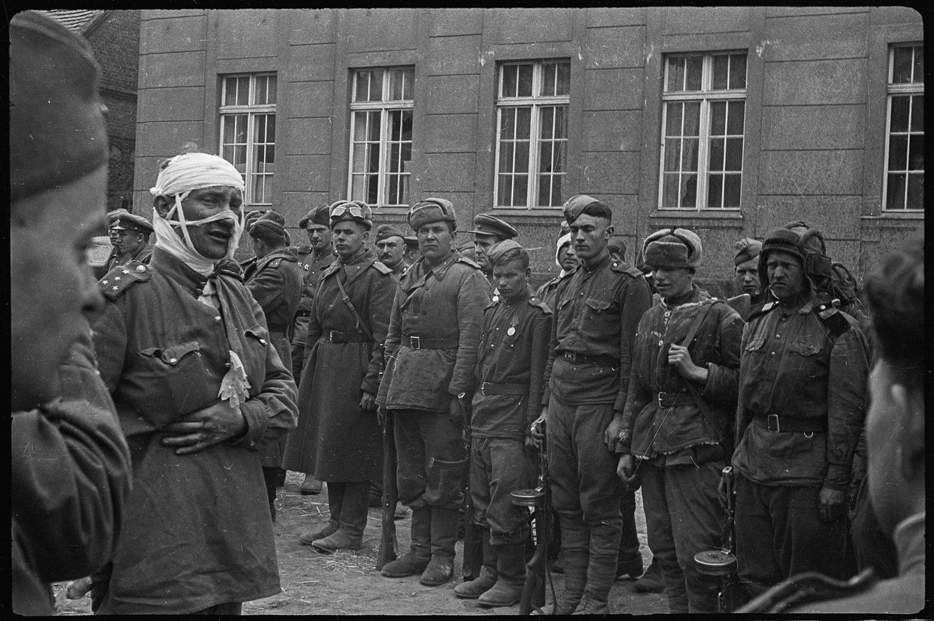 Солдаты красной армии 1945 Берлин