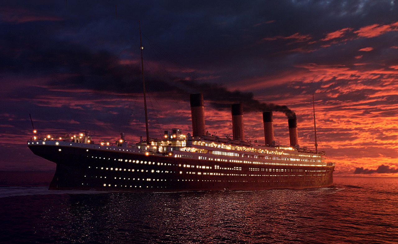 Специалисты изобразили затопление «Титаника» в реальном времени