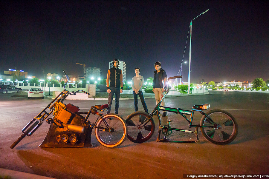Чеченские заниженные велосипеды